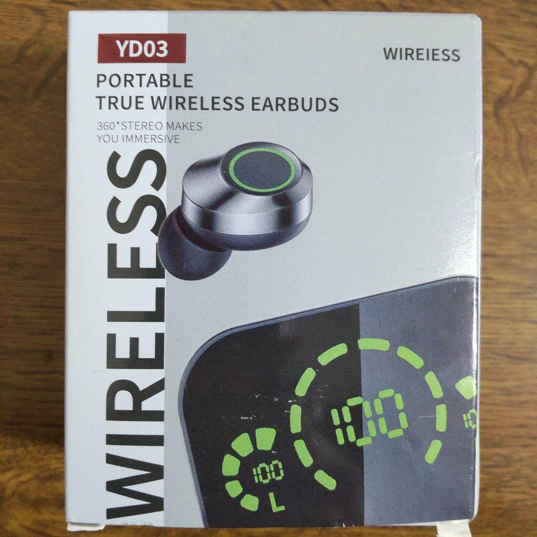 Yd03 Wireless Earphones Bluetooth 5.3 Black