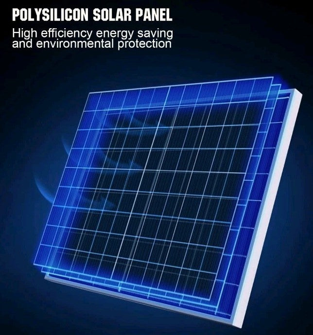 1000W Solar Street Lights LED Road Lamp with Remote - Ideal for Parking Lot Yard