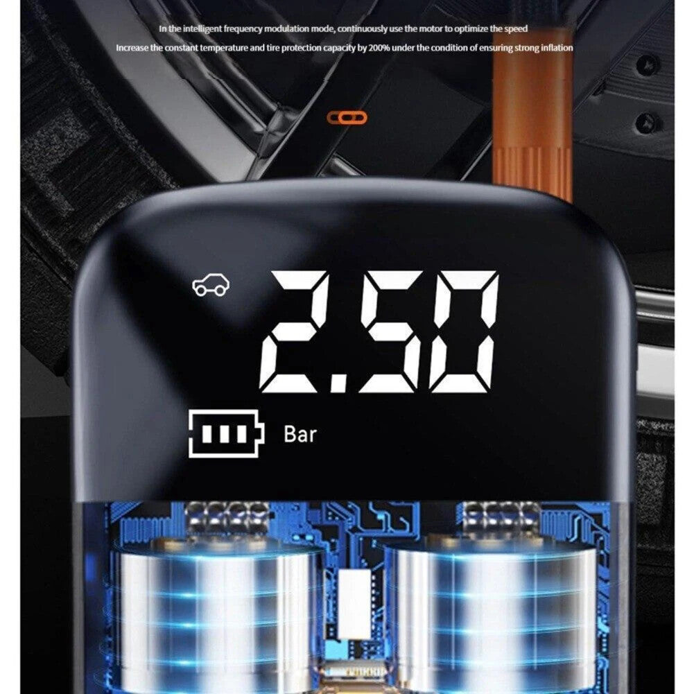 Fast Inflation Wireless Car Air Compressor Electric Tire Fill Pump Car Tire Ball