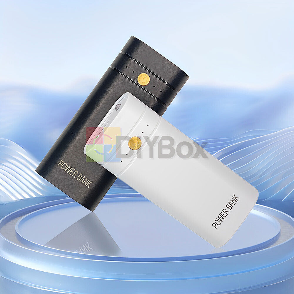 5V 2A USB DIY Power Bank Case Cover Fast Charging For 2*18650 Storage Box