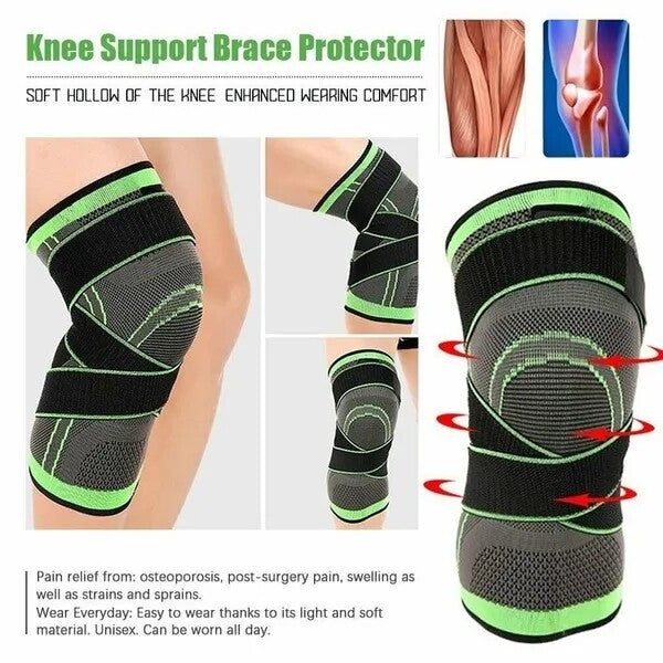 Knee Sleeves Compression Brace Support Sport Joint Injury Pain Arthritis Belt US
