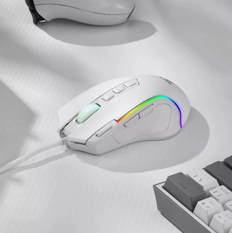 Redragon M612 Predator RGB Gaming Mouse, 8000 DPI Wired Optical, 11