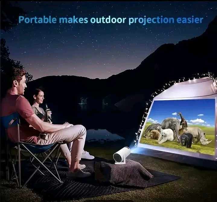 HY300 Mini Proyector 4K Android 11.0 1080P 720P 200ANSI Portátil Inalámbrico...