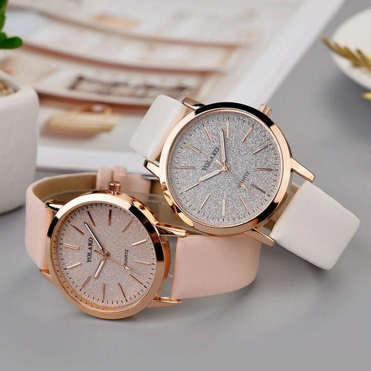 starry sky watch women lady watch for woman Casual Quartz Leather Band Analog wo
