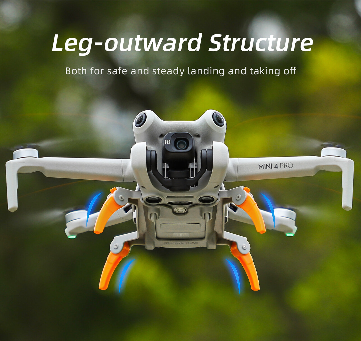 Landing Gear Heightened Spider For DJI Mini 4 Pro Drone Protector Accessories