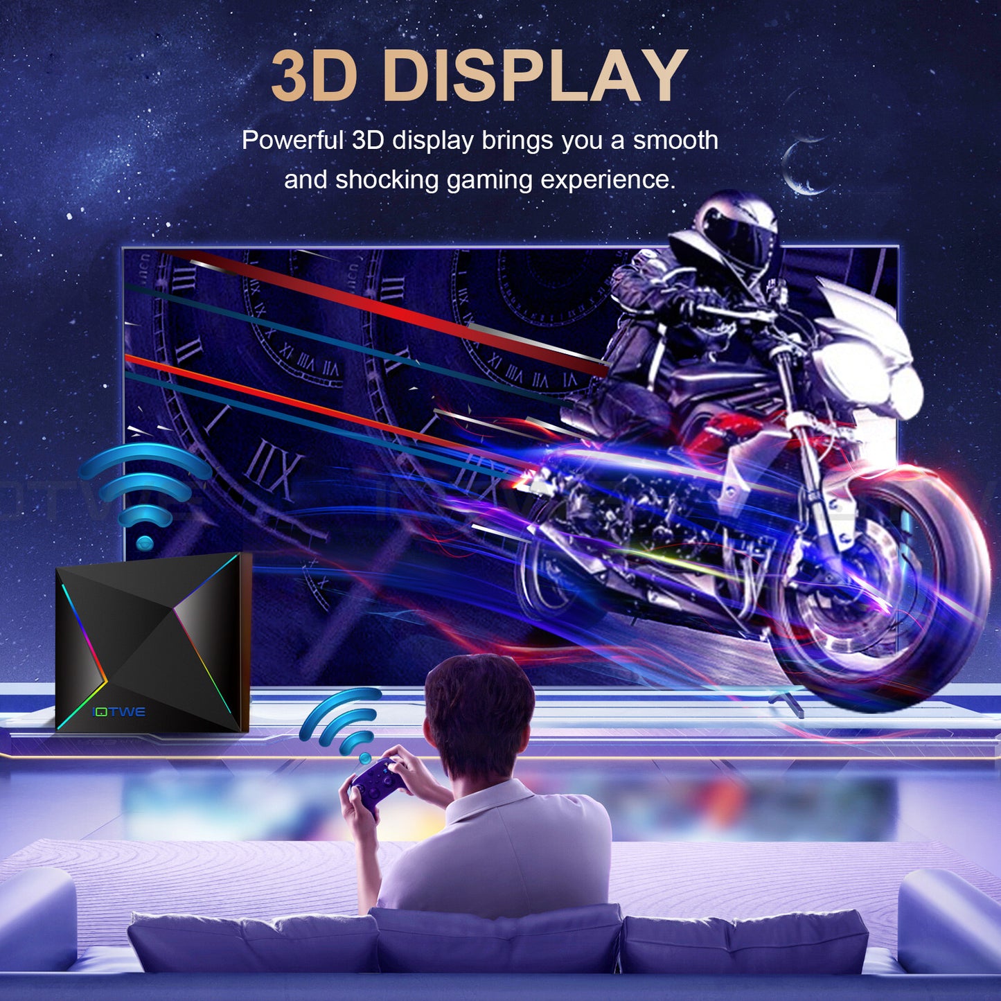 NEW Smart TV BOX Android 32 GB 1000M 2.4G/5G WIFI6 Media Player Octa Core 2025