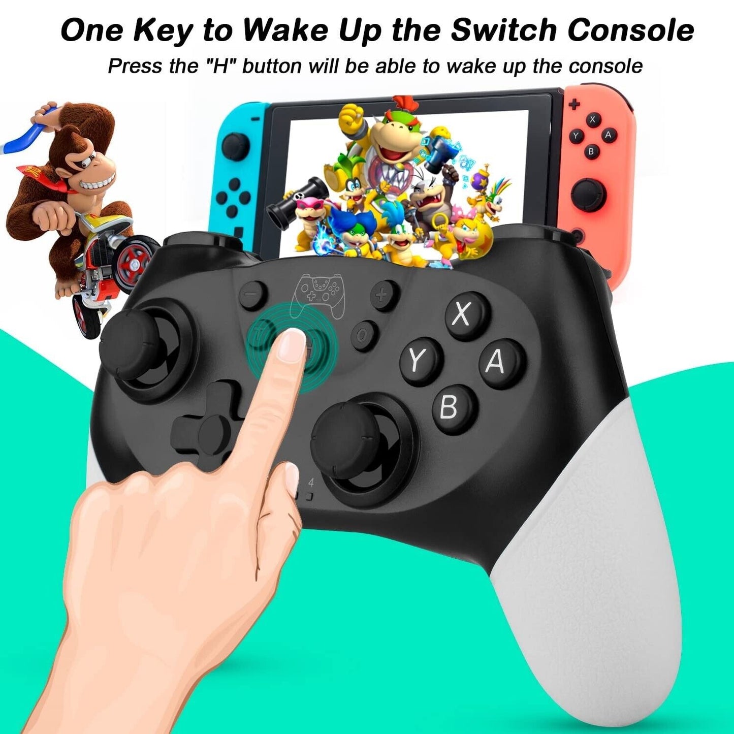 Pro Wireless Controller For Nintendo Switch OLED/LITE Controller Gamepad NEW