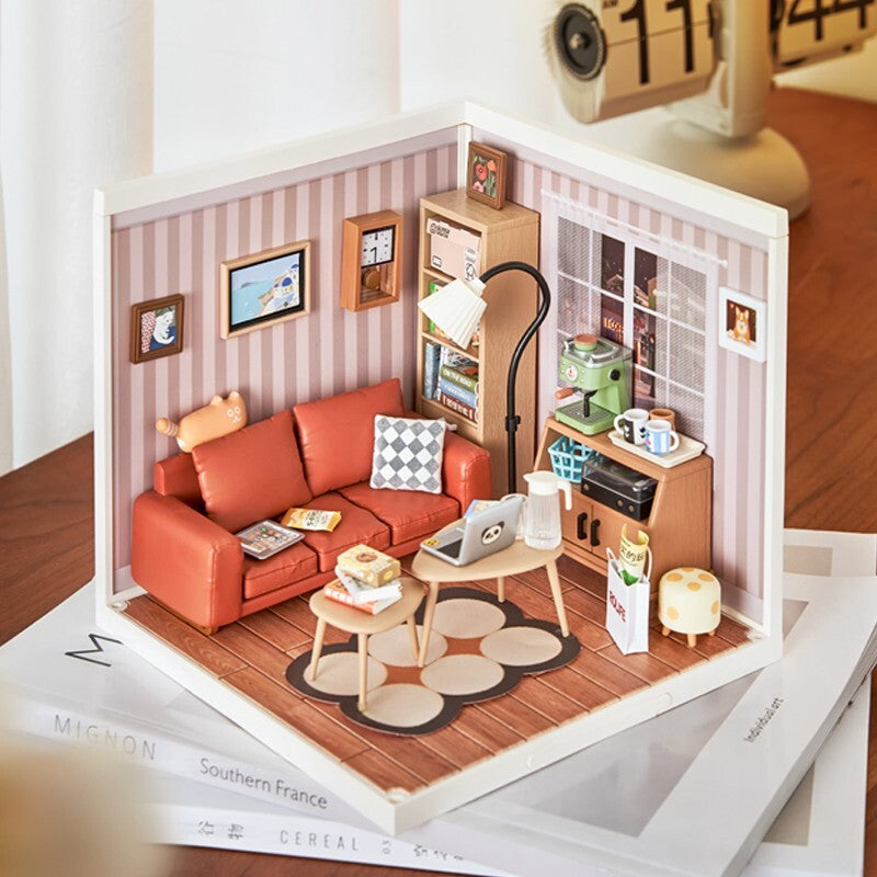 Rolife 1:24 Miniature Dollhouse Super Creator Plastic Building Teens Xmas Gift