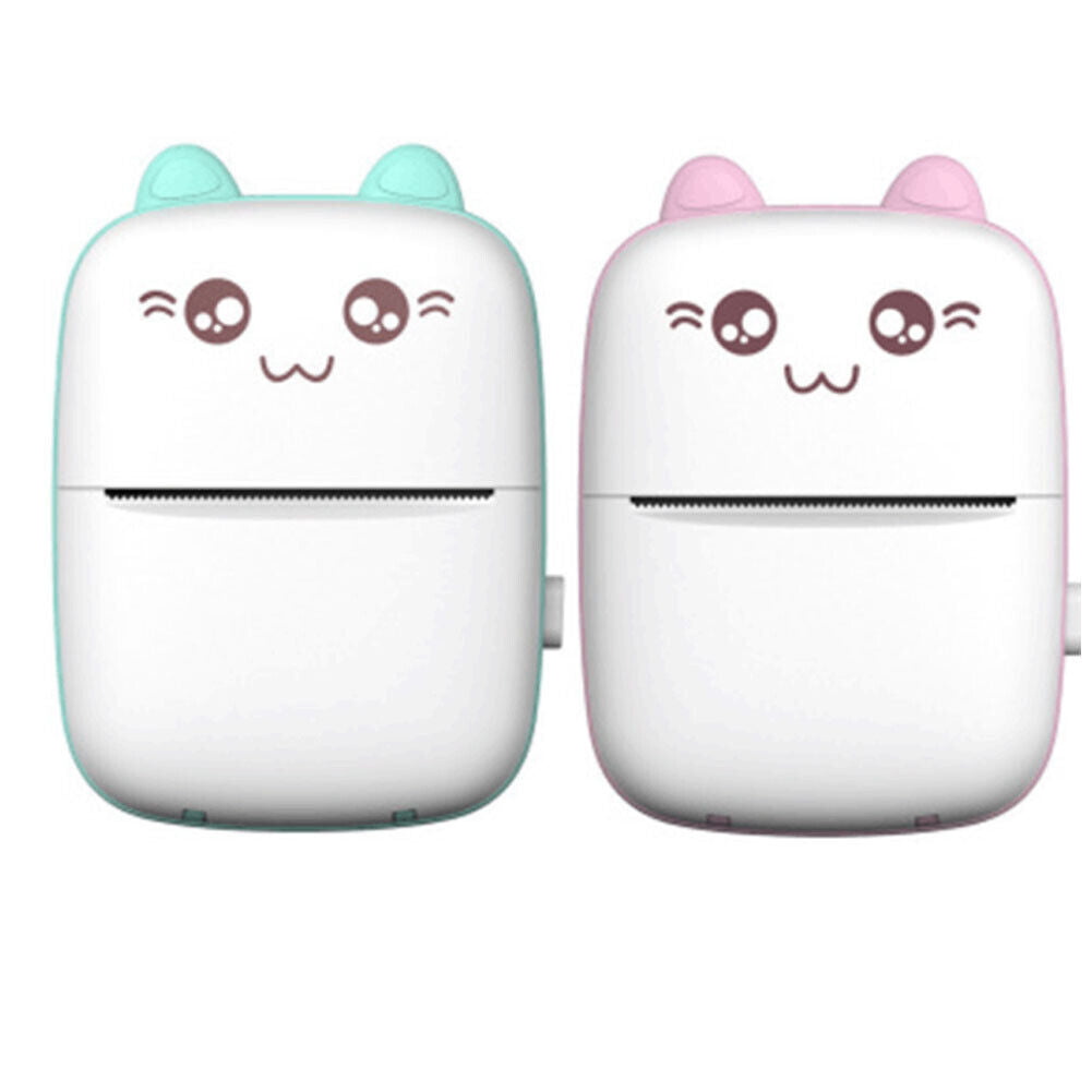 Mini Pocket Thermal Printer Bluetooth Cellphone Photos Sticker Inkless Printing