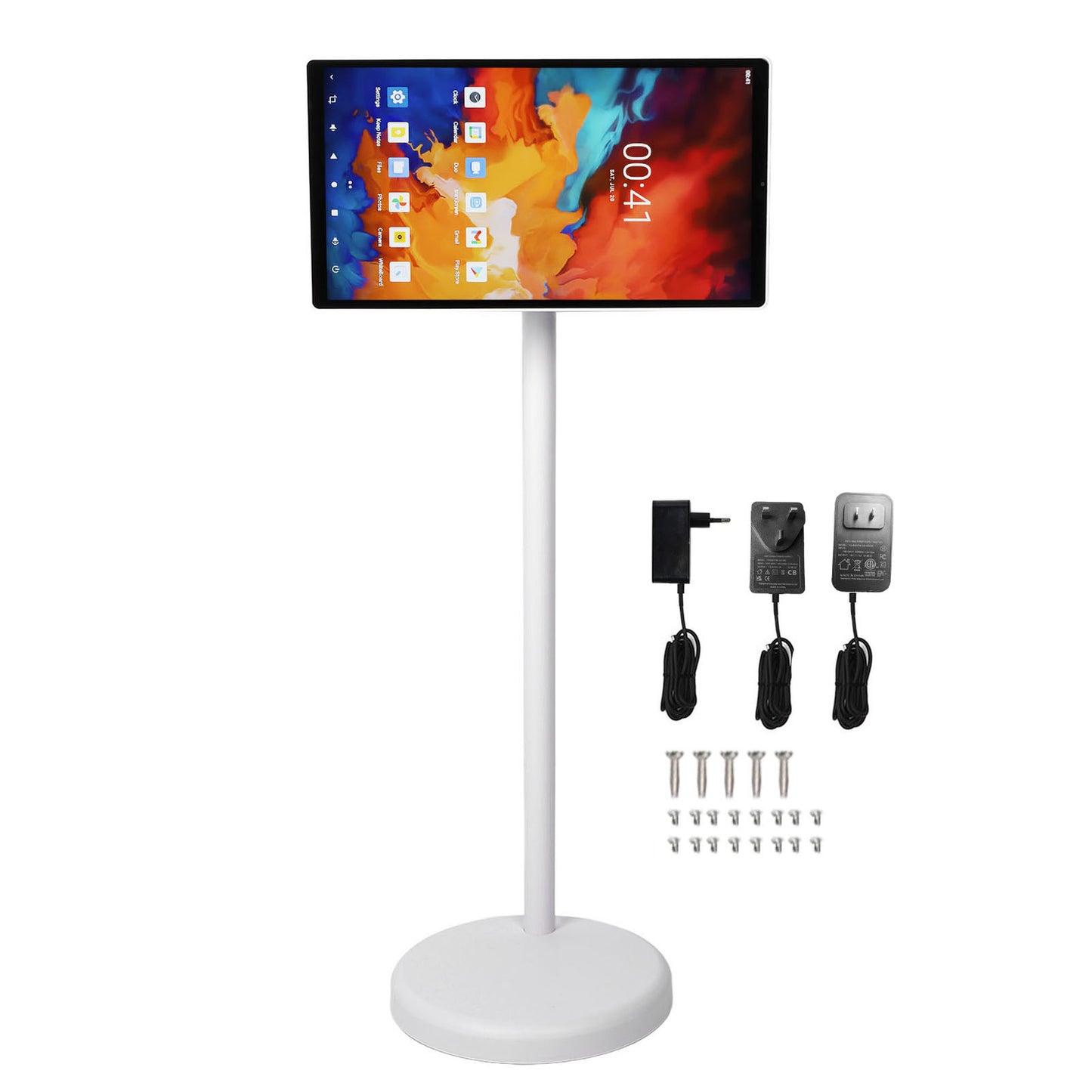 Portable TV 21.5 Inch 1080 Screen For 12 2.4G 5.8G BT4.2