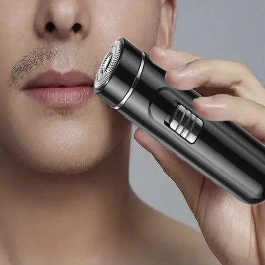 Electric Razor Men Usb Rechargeable Wet Dry One Button Beard Shaving Machine New