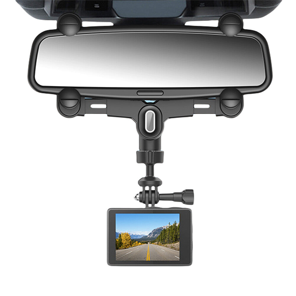# Anti-Shake Car Mounting Bracket 360 Adjustable Rear View Mirror Camera Holder