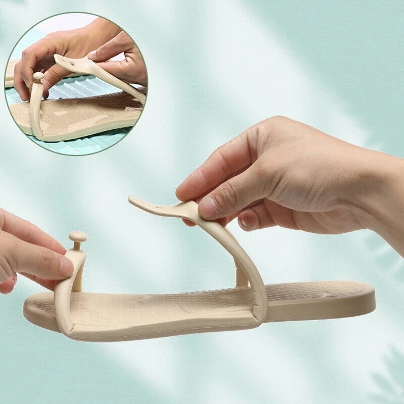 Folding Slippers Trip Travel Portable Slides Light Homestay Bathing Beach Shoes