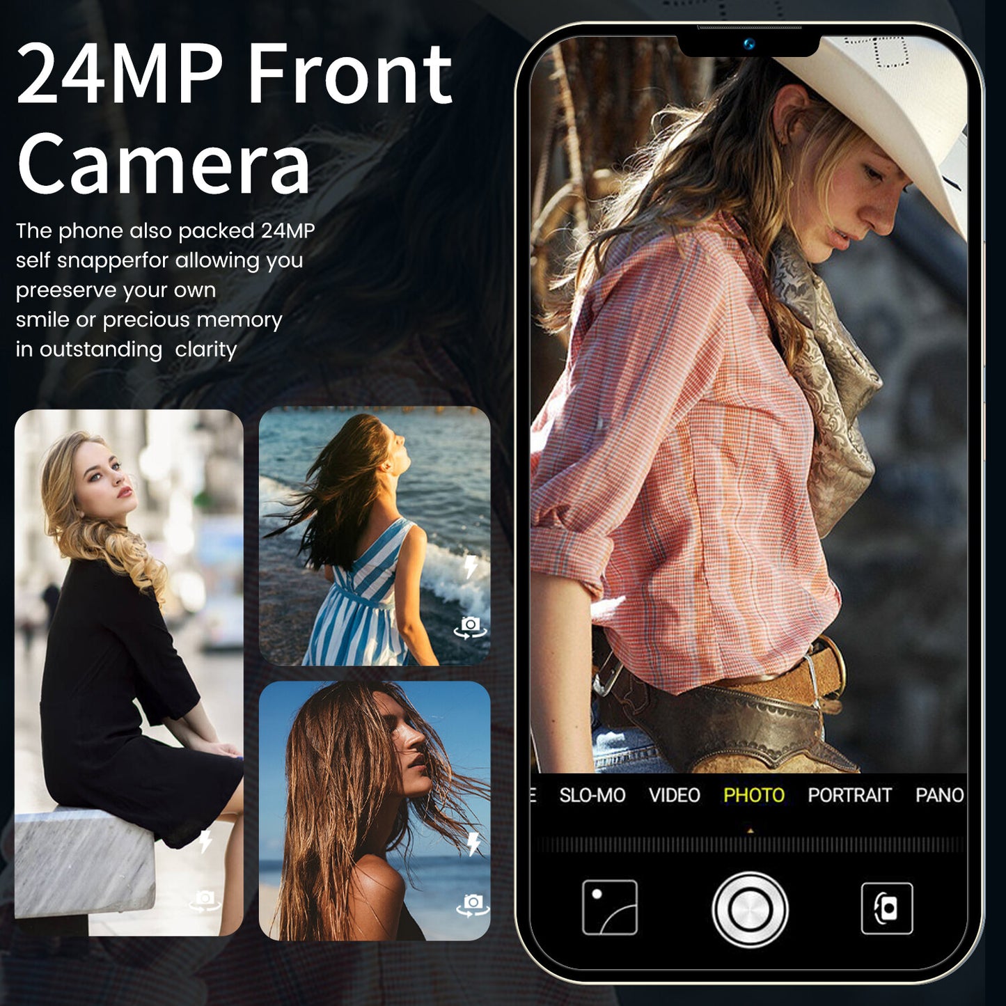 6.8" Unlocked i13 Pro Max Android 10 Smartphone Dual Sim 4G Phone Mobile 4+64 GB