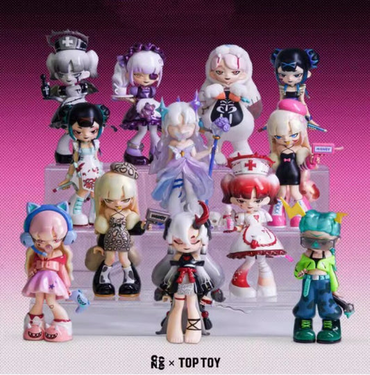 Presell Yandere Girls Remove The Label Series Blind Box Figures Brand New Gift