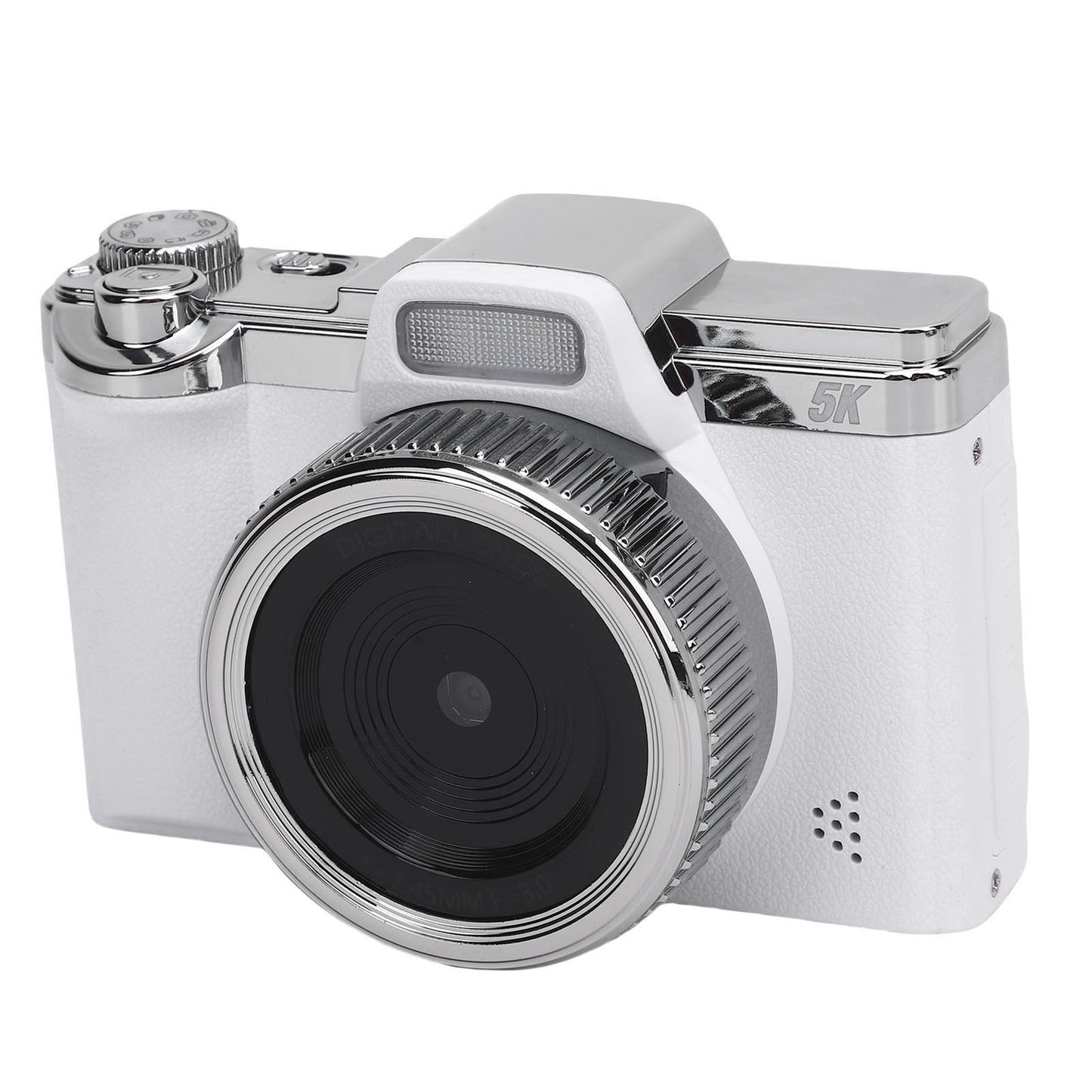 Digital Camera 64MP Pixels 5K HD 16x Zoom AF Autofocus Retro Compact Vlog Kit