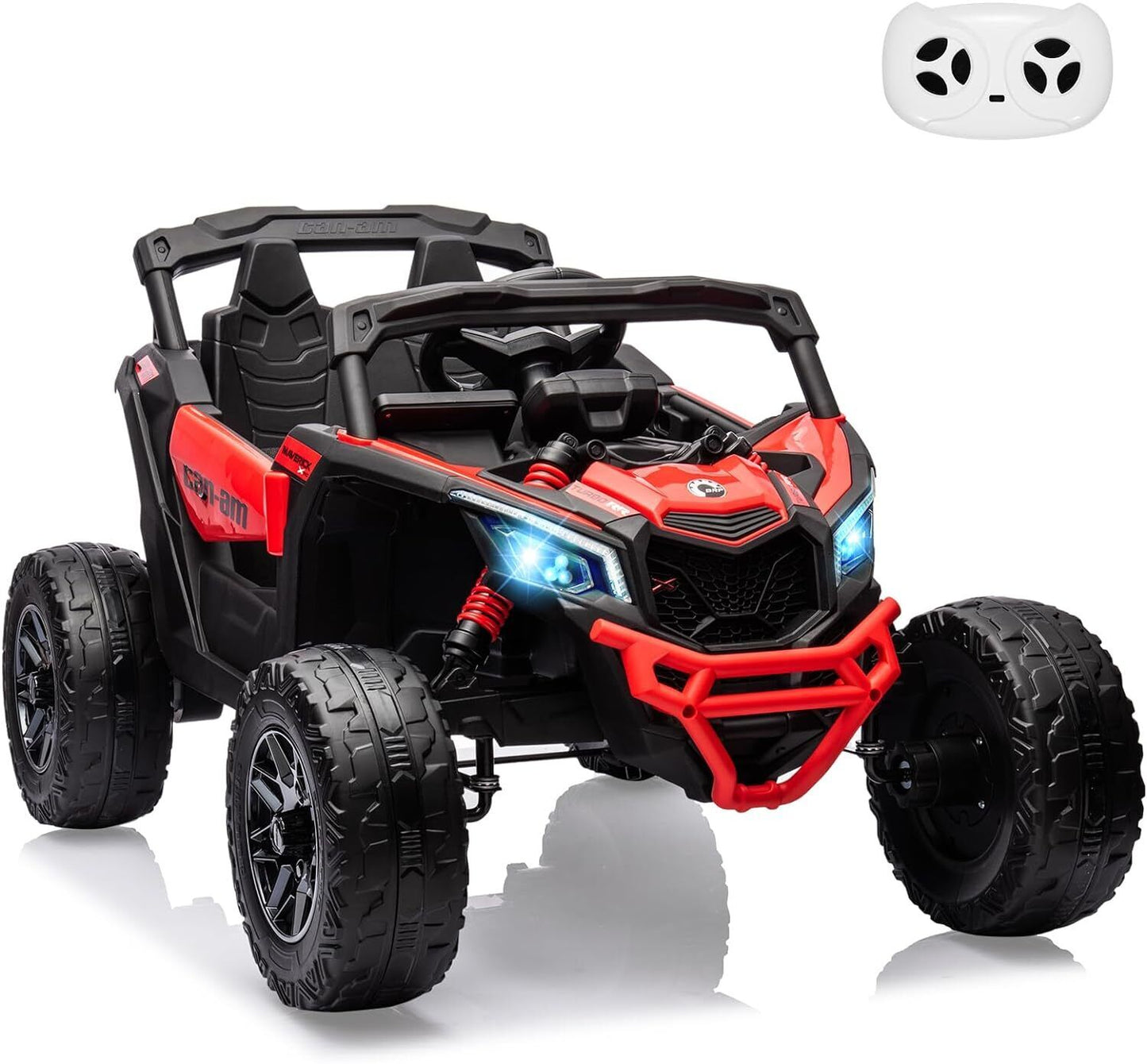 Can-Am Licensed 12V Ride on UTV Car for Kids Electric Fun Toys 4WD Off-Road Quad