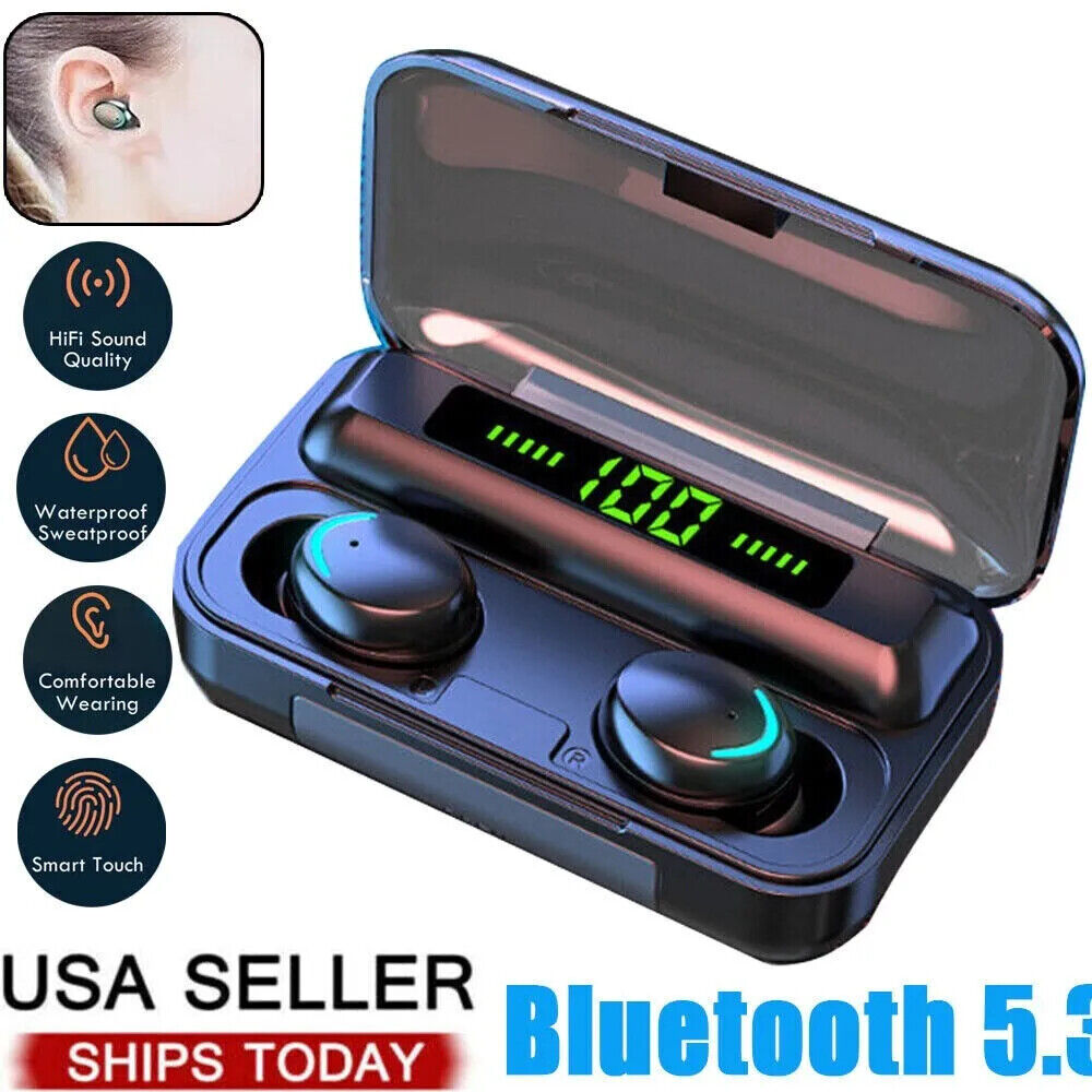 Bluetooth Earbuds for All Phones Tablets Computers Wireless Earphone Waterproof