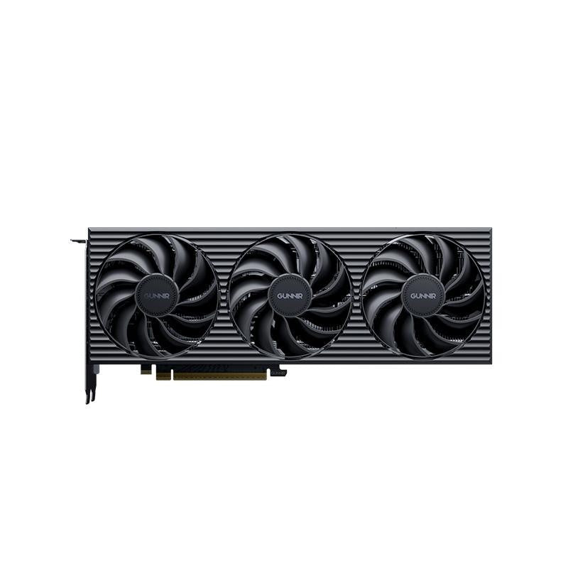 GUNNIR Intel Arc B580 Tri 12G OC 2800MHz GDDR6 Gaming Graphics Card Black