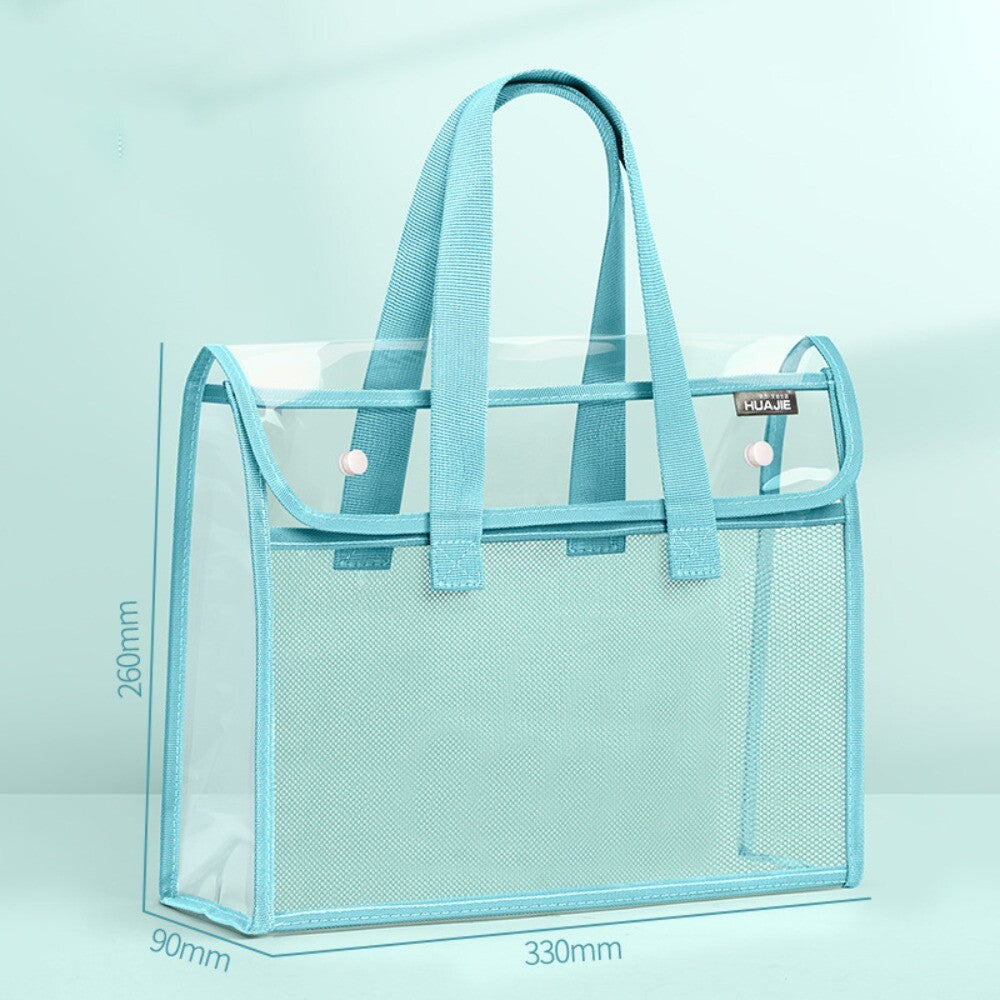 Multifunctional Test Handbag Data Storage Bag School Office Supplies