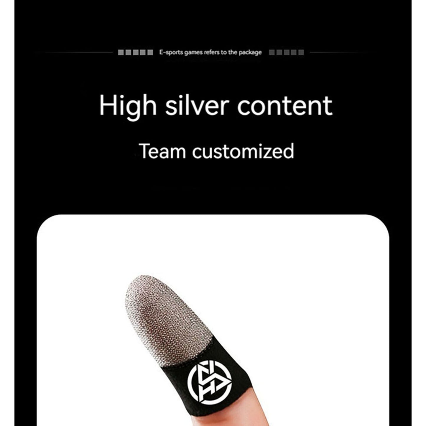 Game Finger Sleeves Anti-sweat Cover Thumbs Gloves for Smart Touch Screen Phones