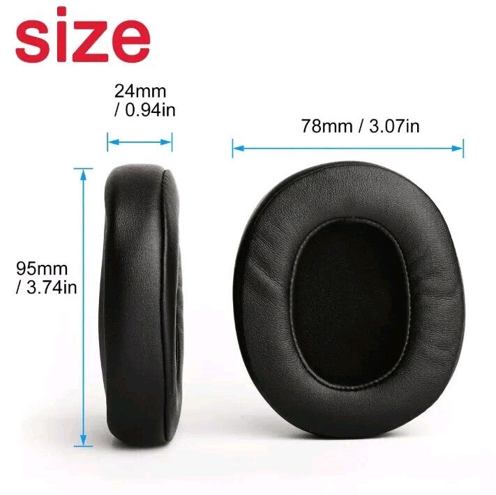 Replacement Ear Pads Cushions Covers For Skullcandy Crusher 3.0 Wireless Hesh 3