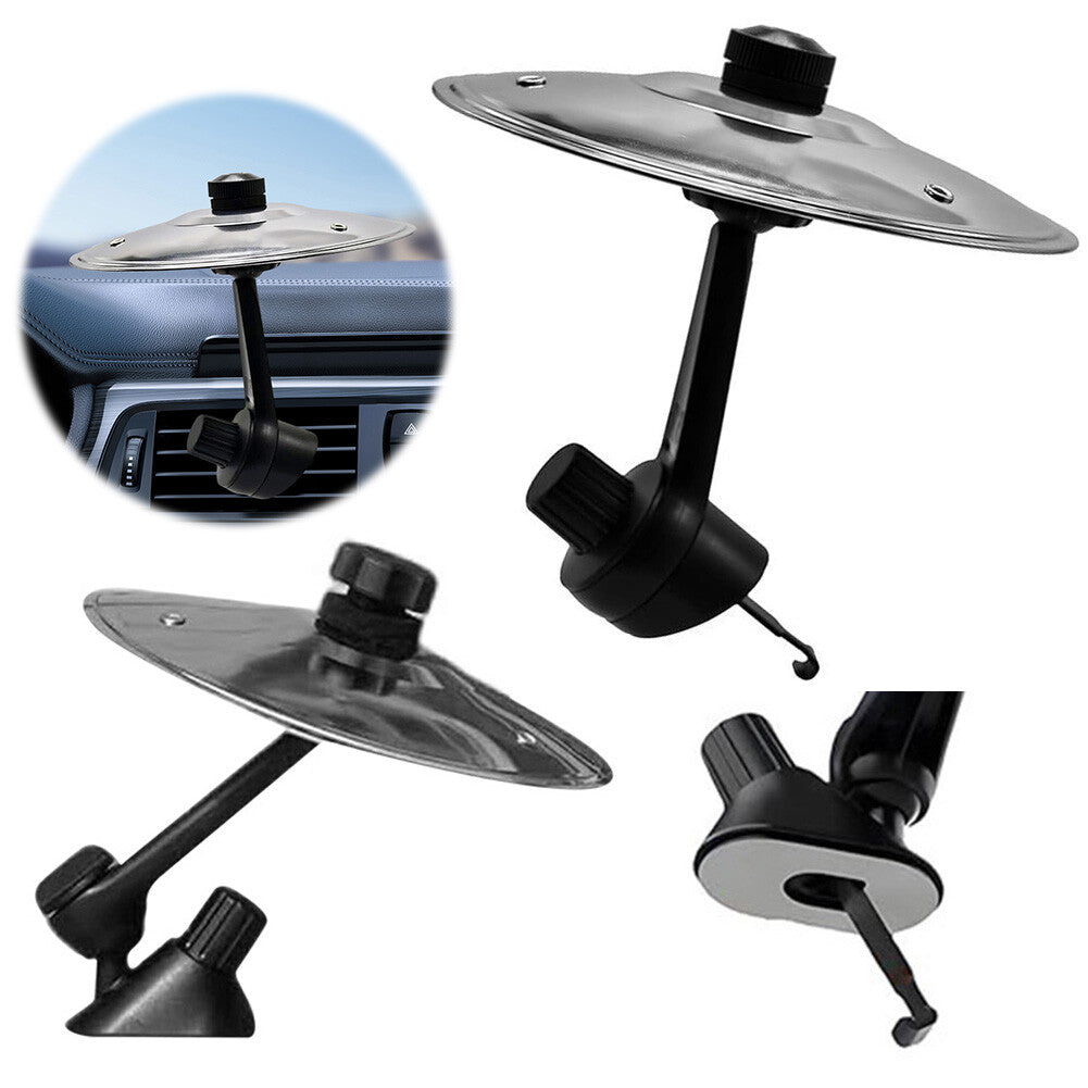 Air Vent Cymbals with Suction Cup and Hook Wear Resist Car Percussion Instrument