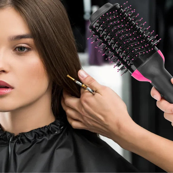 Hot Hair Brush 4 In 1 Hair Dryer Volumizer Brush Dryer Comb For Straightening Cu