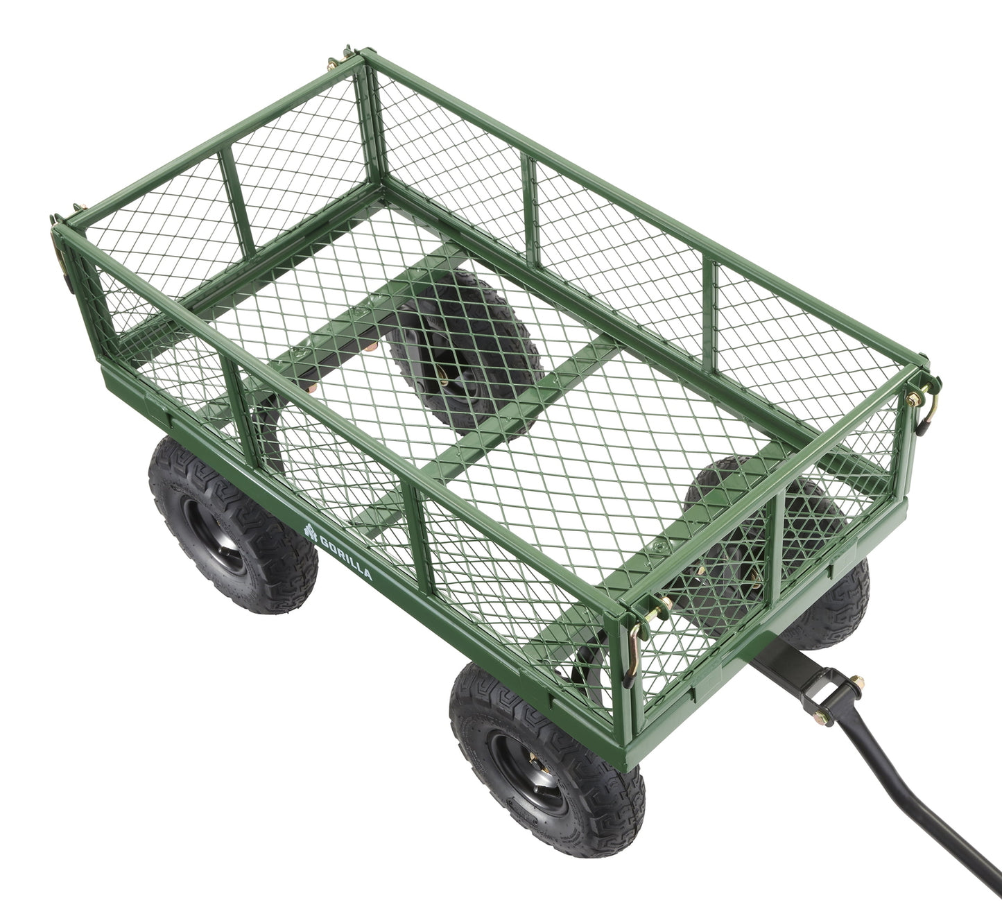 Carts 400 lb. Capacity Steel Utility Garden Landscape Cart,32 in x 18 in