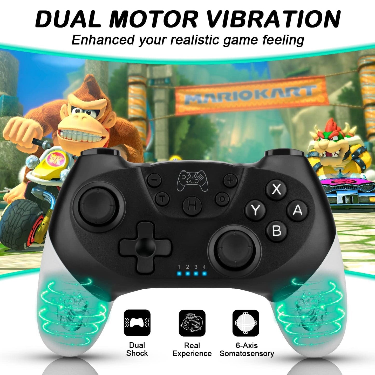 Pro Wireless Controller For Nintendo Switch OLED/LITE Controller Gamepad NEW