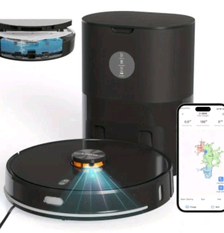 Lydsto S1 MAX Sweeping And Mopping All-in-One Robot, Vacuum Cleaner And Mop Comb