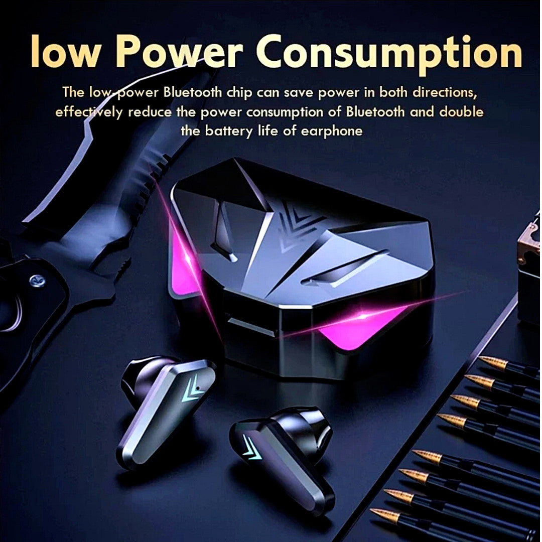Special Bluetooth Headphones for Gaming Gamer Low Latency Headphones Earbuds