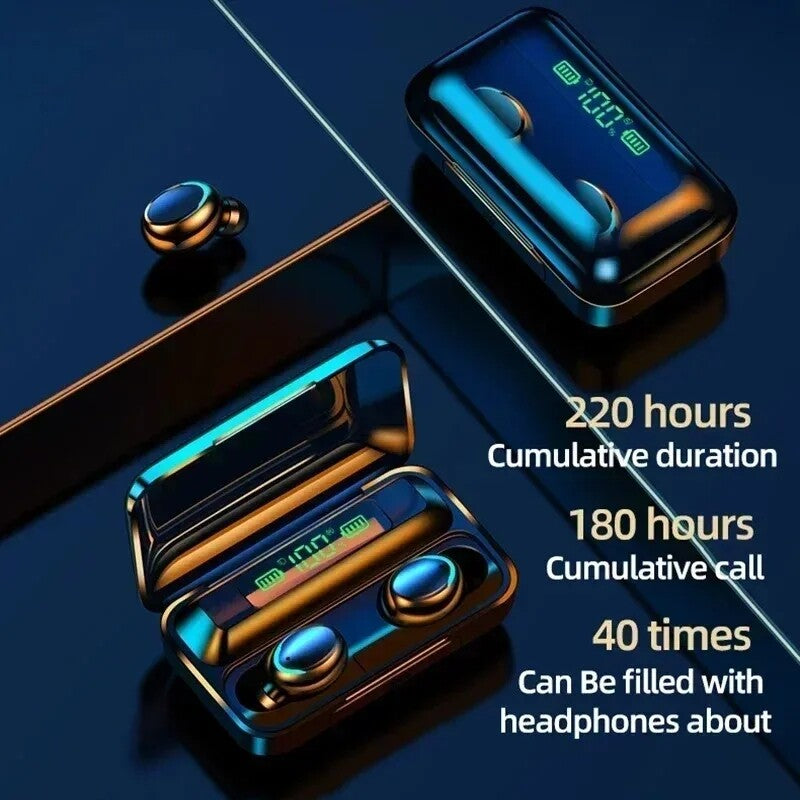 Bluetooth Earbuds for All Phones Tablets Computers Wireless Earphone Waterproof