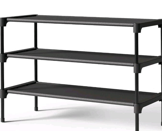 Kitsure Shoe Rack - Premium Non-Woven Shoe Rack Shelf, Shoe Organizer for Closet