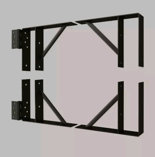 Heavy Duty Gate Corner Brace Bracket, Anti Sag Gate Kit Adjustable Gate Kit