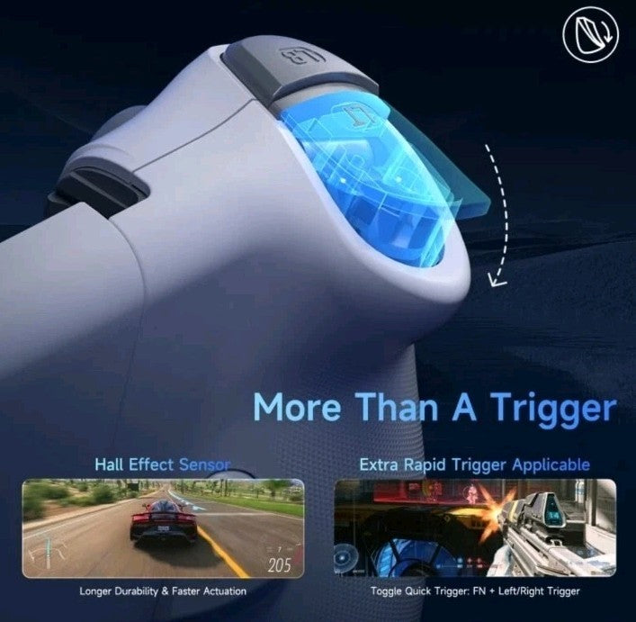 EasySMX M15 Mobile Gaming Controller Android iPhone 15/16 Hall Effect Sticks