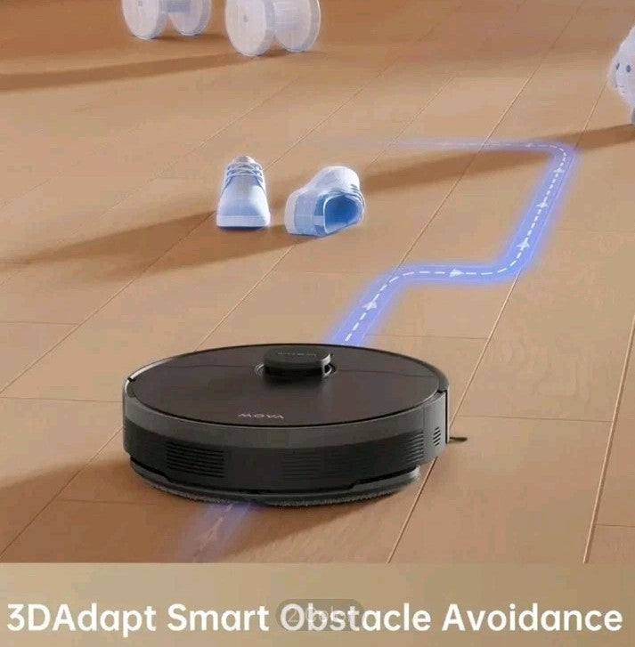 Mova S10 Robot Vacuum Cleaner with 7000Pa Suction, 260 Mins Run Time Liftable
