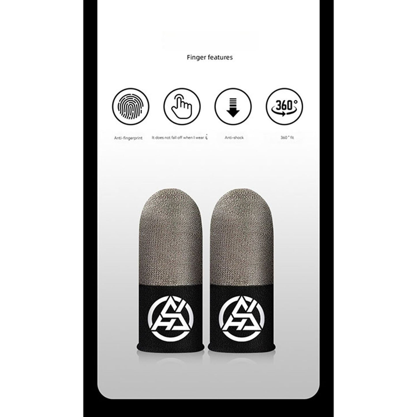 Game Finger Sleeves Anti-sweat Cover Thumbs Gloves for Smart Touch Screen Phones