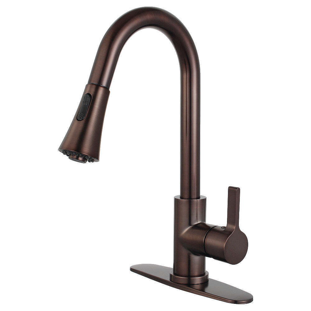 Gourmetier LS8723CTL Continental Single-Handle Pull-Down Kitchen Faucet