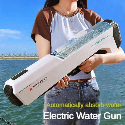 High Pressure Automatic Absorb Electric Water Gun Toy Summer Beach Water Gun Fig