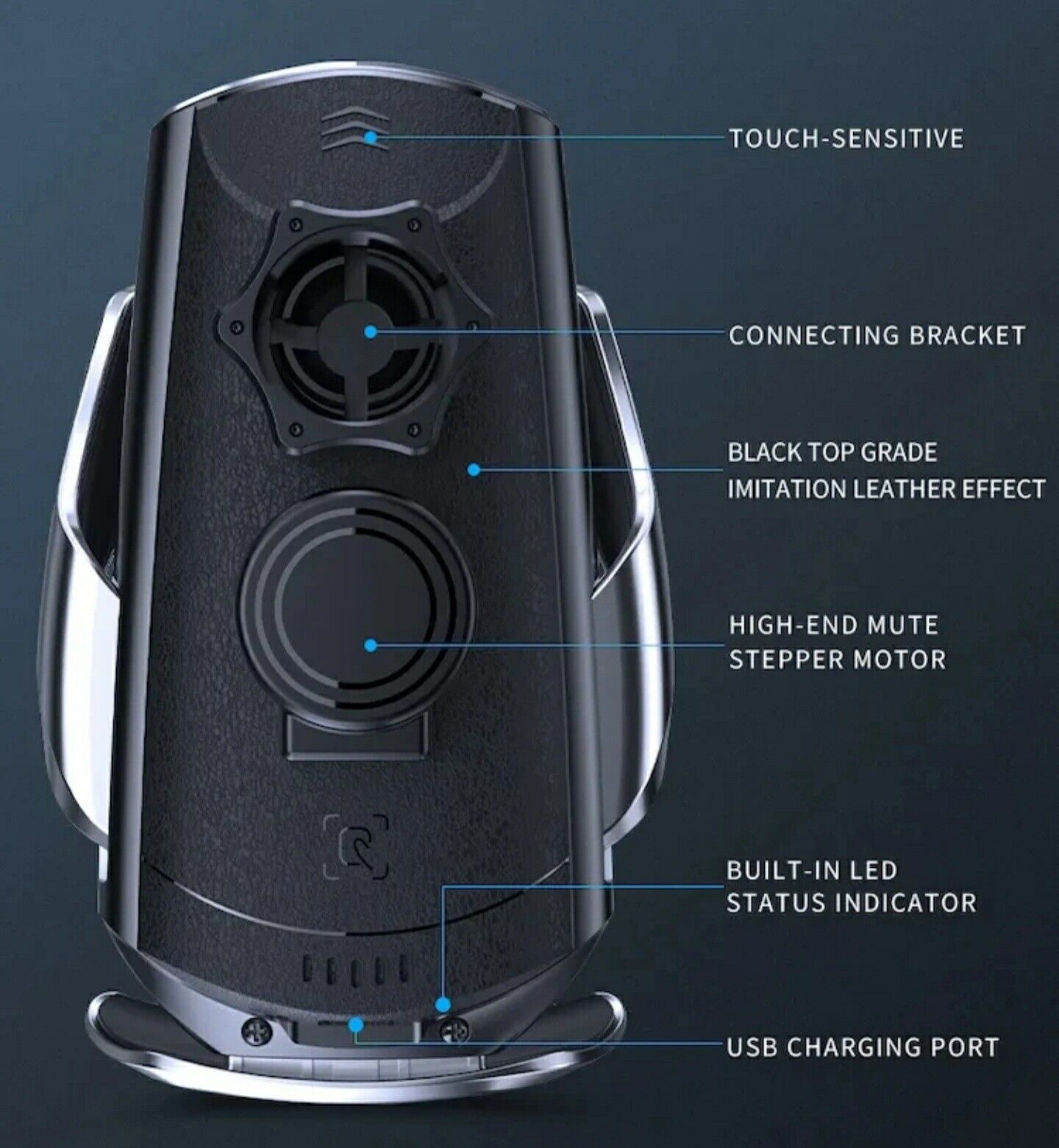 3 In 1 Q3 Smart Sensor Wireless Automatic Car Charger Universal,USA Seller