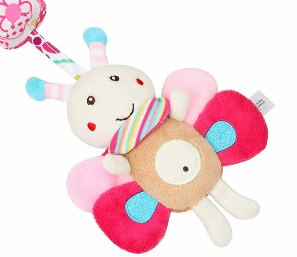 Baby Stroller Toy 6pcs 0-6 Mouth With Hanging Teether Toys For Boy Girl Gift