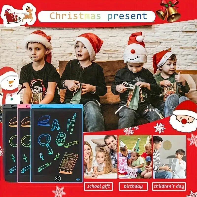 8.5 Inch LCD Writing Tablet for Kids Sketch Drawing Pad Doodle Board Pink