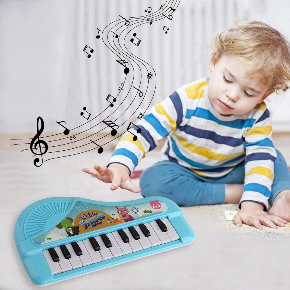Mini Piano Toy Educational Toy Musical Piano Toy with 13 Keys for Children Kids