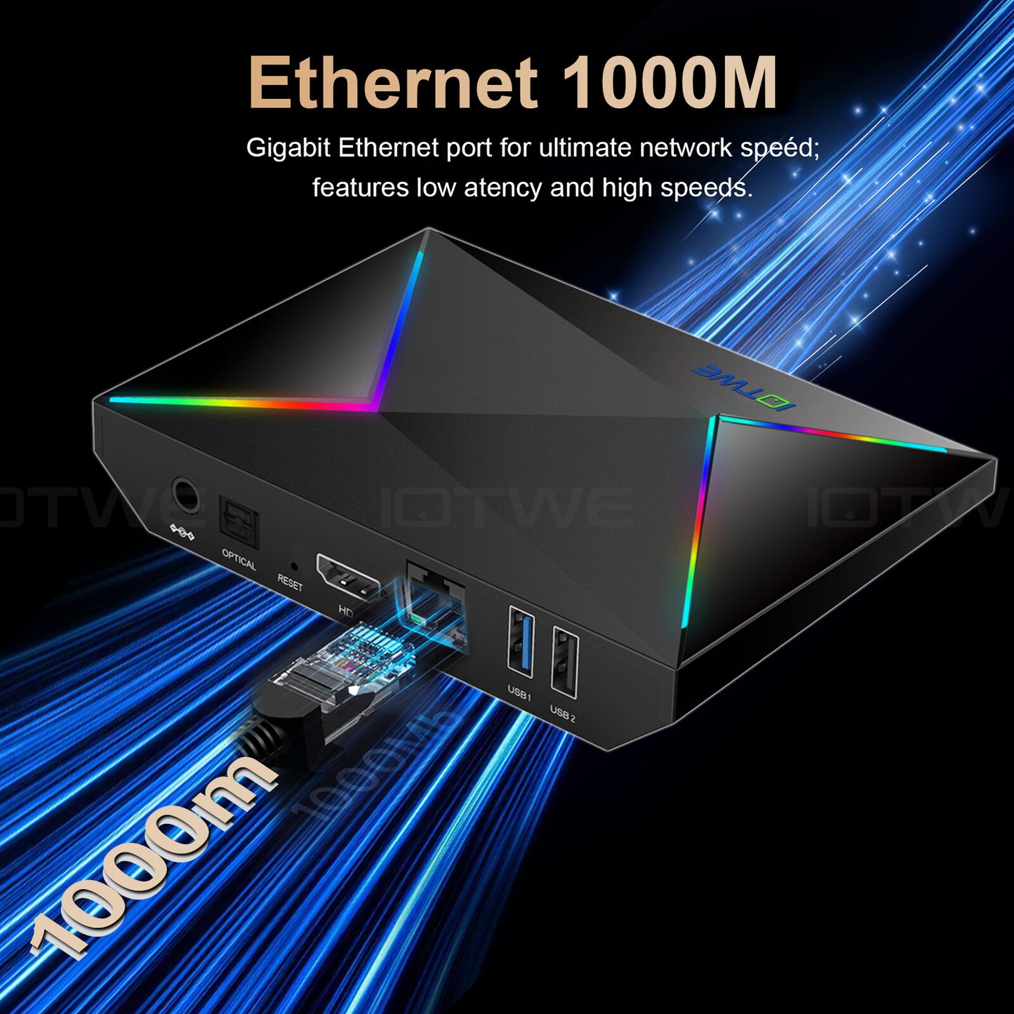NEW Smart TV BOX Android 32 GB 1000M 2.4G/5G WIFI6 Media Player Octa Core 2025