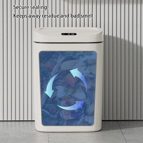 Bathroom Automatic Trash Can Prevent Smell Easy To Clean Automatic Motion Senso