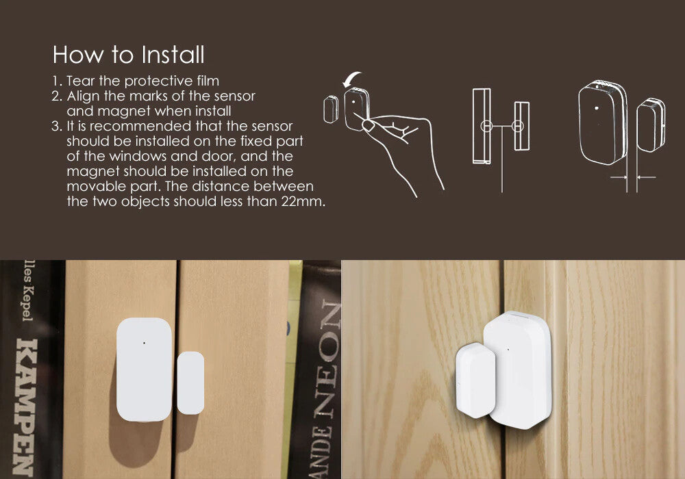 Xiaomi Aqara Door Window Sensor Zigbee Wireless Smart Home Security AppleHomeKit