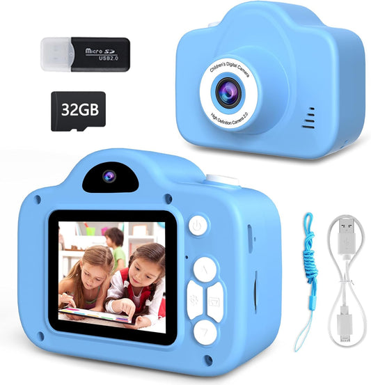 Kids Camera for Boys & Girls, Camera for Kids 3 4 5 6 7 8 9 10 Years Old, Toddle