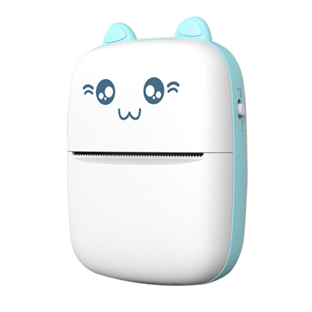 Mini Pocket Thermal Printer Bluetooth Cellphone Photos Sticker Inkless Printing