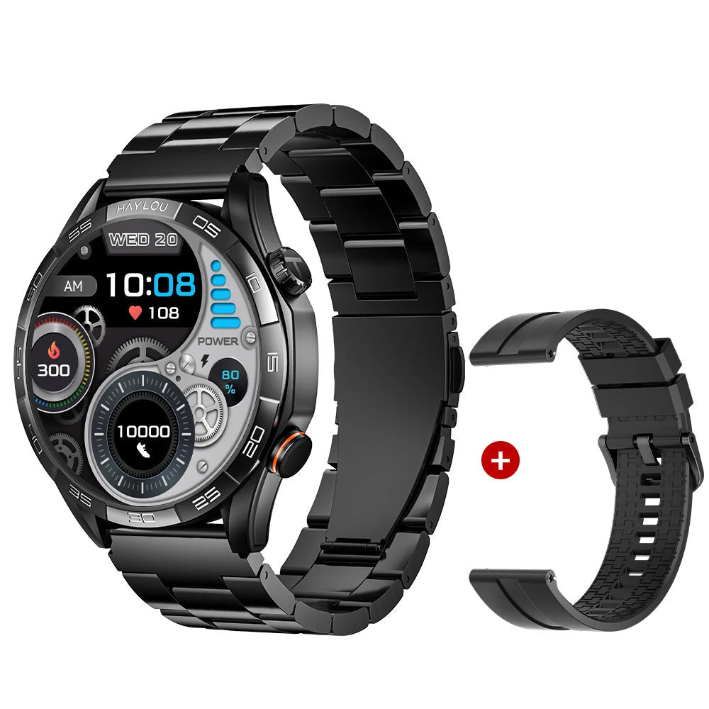 HAYLOU Solar 5 AMOLED Smartwatch with Health Monitoring